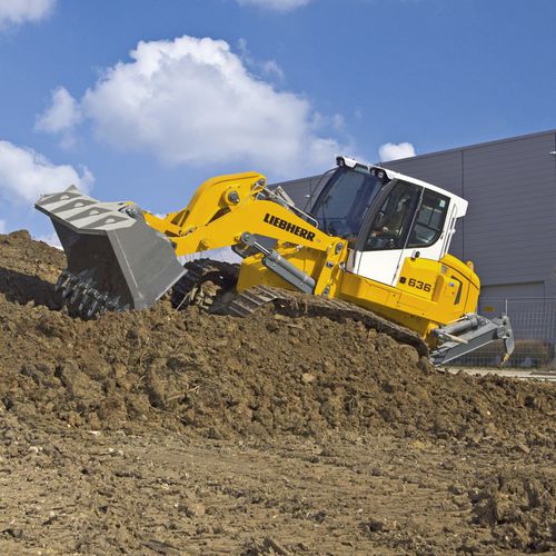 Chargeuse à chenilles - LR 636  - Liebherr Excavators - rigide / pour carrières