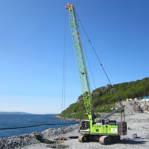 Grue sur chenilles - HS 8100 HD - Liebherr Excavators - à flèche / pour chantier / de manutention