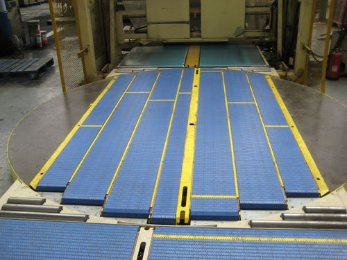Table tournante entraînée par moteur - MINDA Industrieanlagen GmbH - pour convoyeur