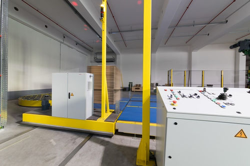 Navette de transfert pour charges lourdes - MINDA Industrieanlagen GmbH