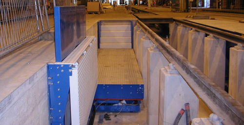 Plateforme élévatrice hydraulique - MINDA Industrieanlagen GmbH - d'atelier