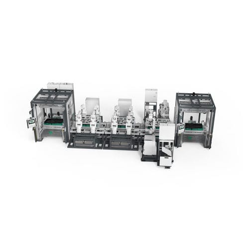 Machine de soudage à ultrasons - MS sonxMAC LINE - MS Ultraschall Technologie GmbH - par ultrasons / robotisée / en ligne