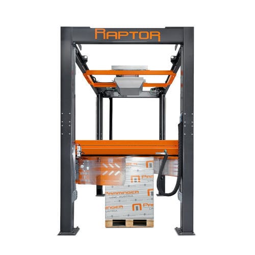 Banderoleuse avec couronne tournante - RAPTOR - Pamminger Verpackungstechnik Ges mbH - totalement automatique / de palettes / avec pose de coiffe