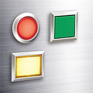 Bouton poussoir tactile - LB Series - IDEC USA - étanche / IP65 / lumineux (LED)