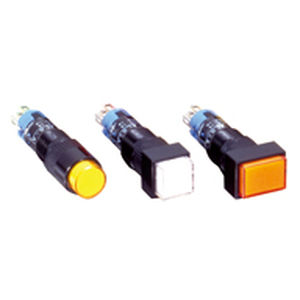 Bouton poussoir à ressort - A8 series - IDEC USA - électromécanique / à action instantanée / lumineux (LED)