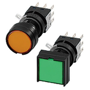 Bouton poussoir tactile - H6 Series - IDEC USA - résistant aux chocs / durci / IP65