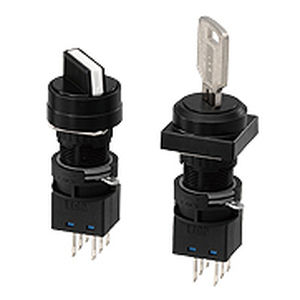 Interrupteur à clé - H6 Series - IDEC USA - multipolaire / durci / pour usage intensif