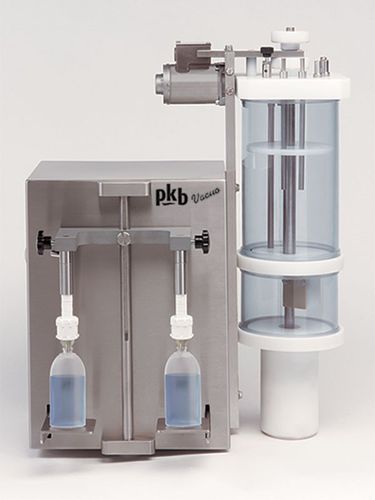 Remplisseuse semi-automatique - VACUO - PKB Cosmetics, toiletry and fragrance filling line - de bouteilles / pour parfums / compacte