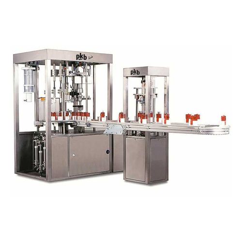 Remplisseuse capsuleuse totalement automatique - ROBO - PKB Cosmetics, toiletry and fragrance filling line - pour parfums