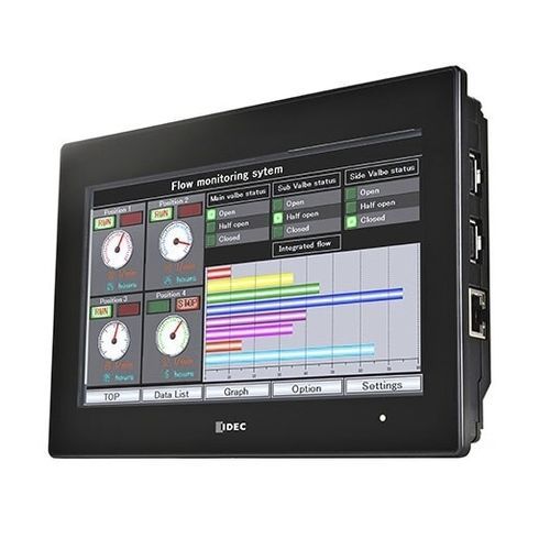 IHM à technologie capacitive projetée - HG2J - IDEC - encastrable / 800 x 480 / IP65