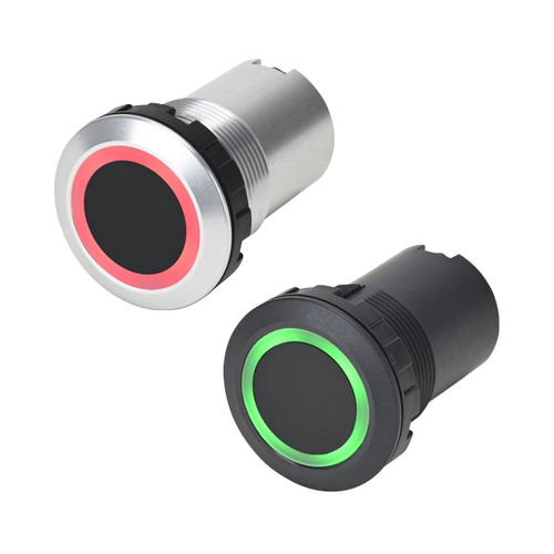 Bouton poussoir sans contact - CW series - IDEC - sensitif / à molette / infrarouge