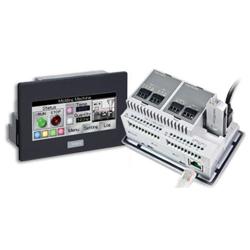 Automate programmable compact - FT1A  - IDEC - entrées analogiques / sorties analogiques / sur réseau Ethernet