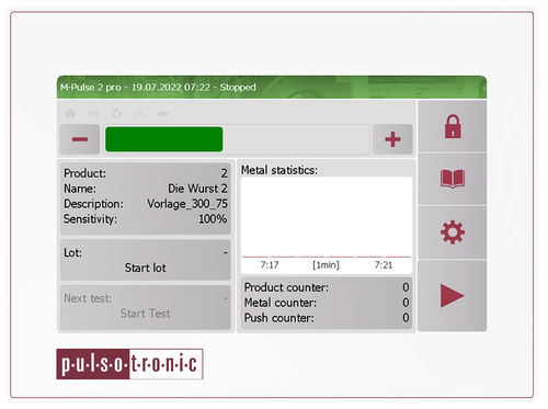 Détecteur de métaux numérique - M-Pulse2pro - Pulsotronic-Anlagentechnik GmbH