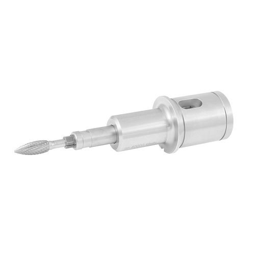 Broche pneumatique d'ébavurage - RSC-S 32000 links - BIAX - Schmid & Wezel GmbH - moteur à palettes / à haute vitesse / pour robots
