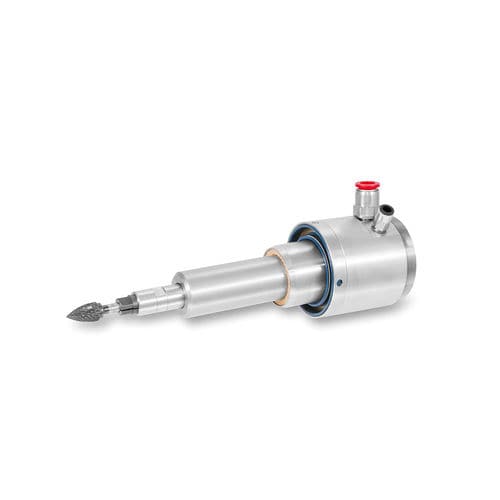 Broche pneumatique d'ébavurage - RWA 2-30 - BIAX - Schmid & Wezel GmbH - pour usinage / de positionnement / pour robots