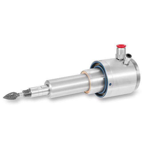 Broche pneumatique d'ébavurage - RWA 2-40 - BIAX - Schmid & Wezel GmbH - pour usinage / moteur à palettes / pour robots