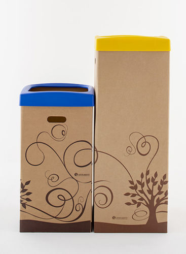 Conteneur à déchets en carton - ETA - ALTARES SRL - en polypropylène / enterré / pour le recyclage