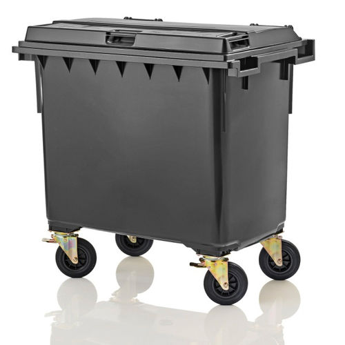 Conteneur à déchets en polyéthylène - ALTARES SRL - enterré / pour le recyclage / à 4 roues