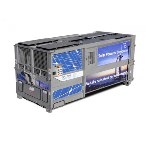 Compacteur de déchets horizontal - B.T.E. SPA - pour tri sélectif / mobile