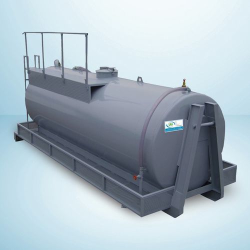 Cuve de liquides - CST series - B.T.E. SPA - pour déchets / en métal / horizontale