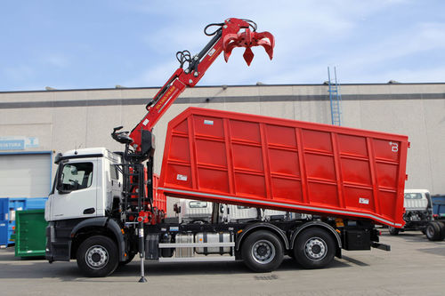 Remorque benne - B.T.E. SPA - tractée / hydraulique / basculante