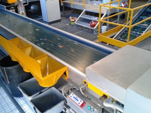 Détecteur de métaux à tunnel - MDL - BMCR SRL - pour produits en vrac / avec convoyeur / pour l'industrie du recyclage