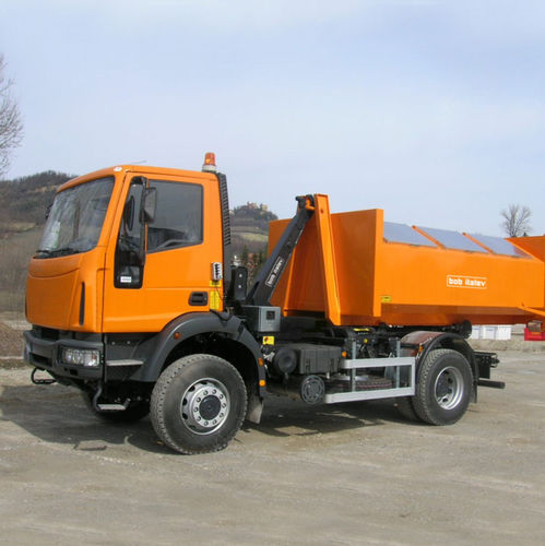 Bras de levage à crochet pour camions - A10 series - BOB SISTEMI IDRAULICI SPA - télescopique / à bras articulé