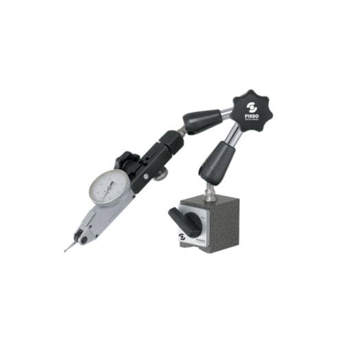 Support de comparateur à base magnétique - 1100-13 F + S2 - Fisso - articulé / 3D