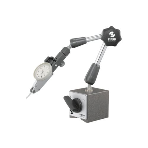 Support de comparateur avec interrupteur base magnétique - 2200-20 F + M - Fisso - 3D