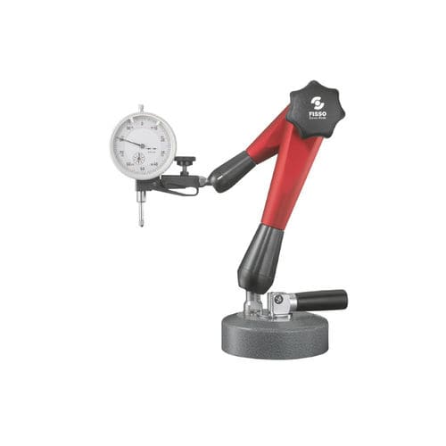 Support de comparateur avec embase aspirante - A-28 P + V - Fisso - articulé / 3D
