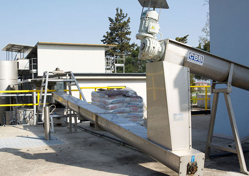 Convoyeur à vis - CBB DECANTER SRL - de transport / pour boues