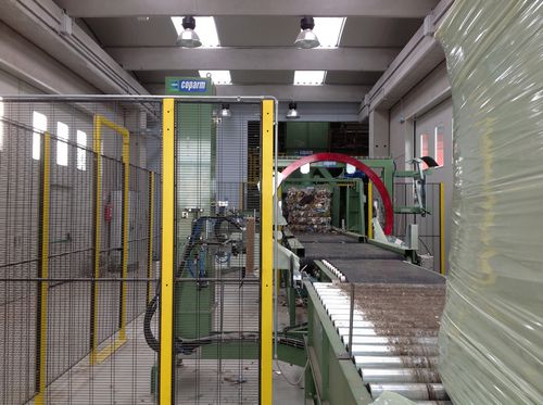 Banderoleuse horizontale - CO.PAR.M. SRL - automatique / de produits en vrac / de transport
