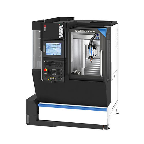 Centre d'usinage CNC vertical - 401S2 - Willemin-Macodel - 3-4 axes / à colonne / à table mobile