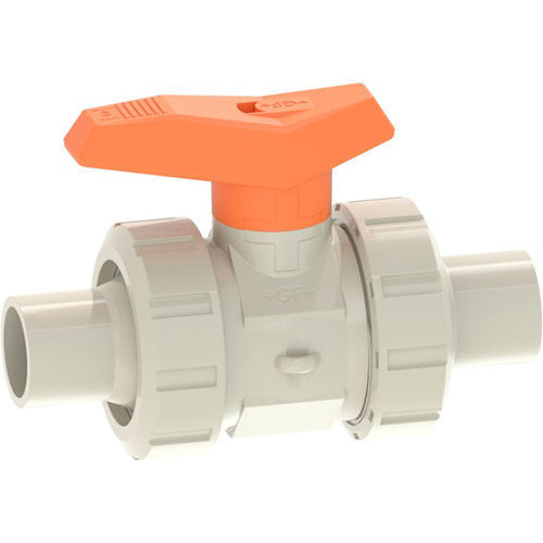 Vanne à boisseau sphérique - 542 PP-H - GF Piping Systems - manuelle / pour l'eau / filetée