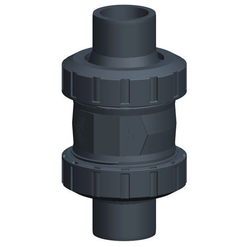 Clapet anti-retour à bille - 561  - GF Piping Systems - fileté / à bride / à souder