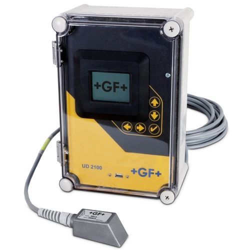 Débitmètre à ultrasons - 1593003 series - GF Piping Systems - volumique / pour liquides / clamp-on