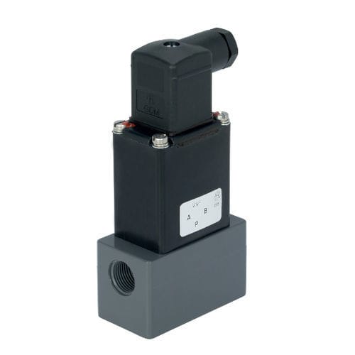 Électrovanne à commande directe - 199157647 - GF Piping Systems - 2 voies / pour eau / hydraulique