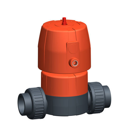 Vanne haute pression - 161614013 - GF Piping Systems - à membrane / à commande pneumatique / pour l'eau