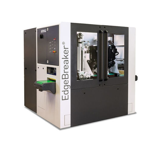 Ébavureuse à brosse - EdgeBreaker® 1000 - ARKU Maschinenbau GmbH - de rayonnage des angles / de finition / de découpe