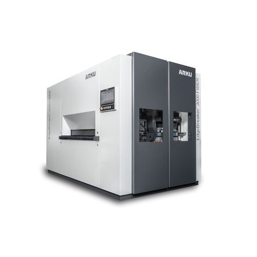 Ébavureuse à brosse - EdgeBreaker® 3000 FIBER - ARKU Maschinenbau GmbH - à bande / de découpe / de rayonnage des angles