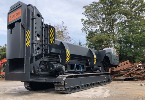 Cisaille hydraulique - TRAX© - LEFORT  PRESSES CISAILLES BROYEURS - pour ferraille / guillotine