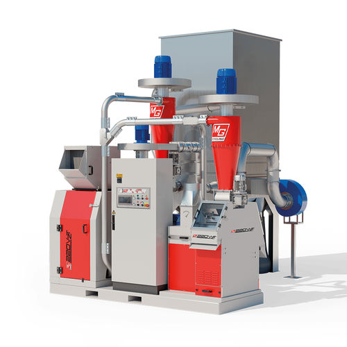 Unité de recyclage d'aluminium - MG 220 VZT - MG RECYCLING SRL - de câbles électriques