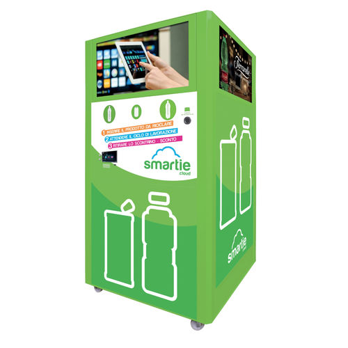 Compacteur de déchets mobile - SMARTIE ECOTOTEM - MONTALBANO SRL
