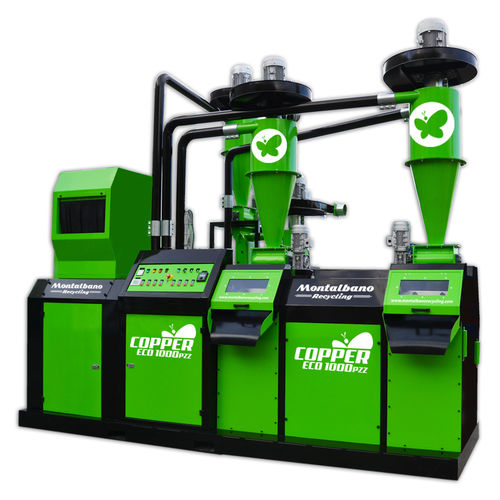 Unité de recyclage pour cuivre - COPPER ECO series - MONTALBANO SRL - de câbles électriques