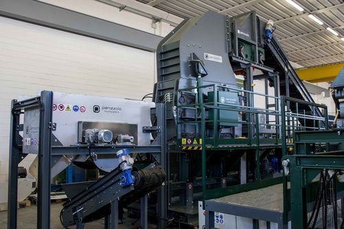 Broyeur pour métaux - FLEX 800 - PANIZZOLO GROUP - de déchets / à marteaux / horizontal