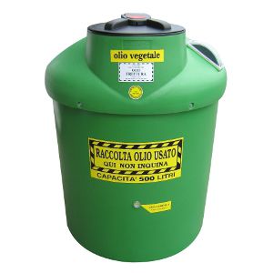 Cuve de récupération d'huile usagée - ECOIL DUPLEX VEGETALE series - PLASTIC PROGET EUROPEAN SRL - de stockage / huile végétale / en polyéthylène