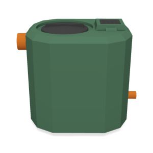 Cuve de rinçage - SUPERSTARS PC series - PLASTIC PROGET EUROPEAN SRL - pour eaux usées / en polyéthylène / pour traitement des eaux usées