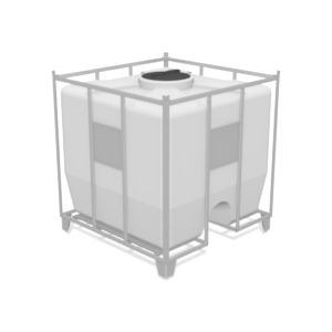 Conteneur IBC en plastique - NEW EUROPA series - PLASTIC PROGET EUROPEAN SRL - pour produits en vrac / pour liquides / de stockage