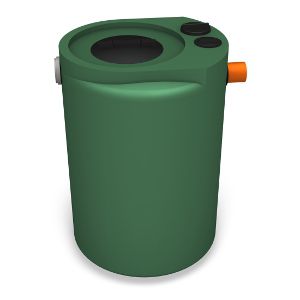 Cuve pour traitement des eaux usées - CROMASEPTIC series - PLASTIC PROGET EUROPEAN SRL - en polyéthylène basse densité PEBD / cylindrique / verticale