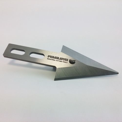 Lame de coupe pour les matières plastiques - POVELATO SRL - en acier